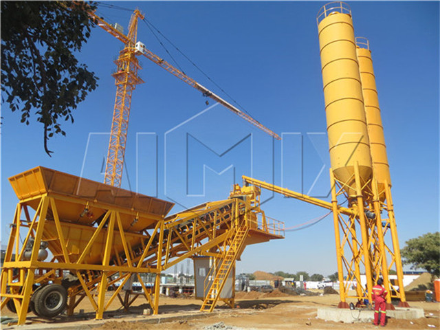 China Mobile Concrete Batching Plant