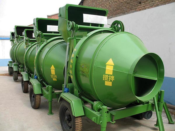 JZC350 mobile concrete mixer