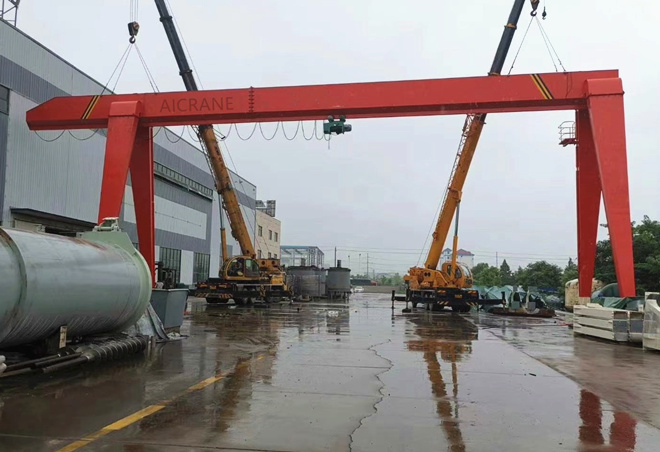 single girder crane