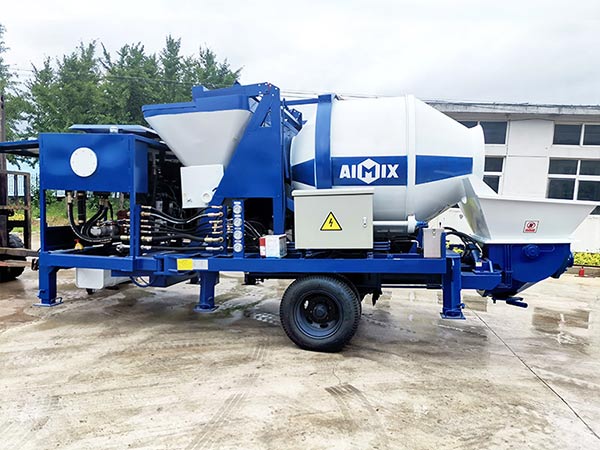 Advantages Of Concrete Mixer Pumps