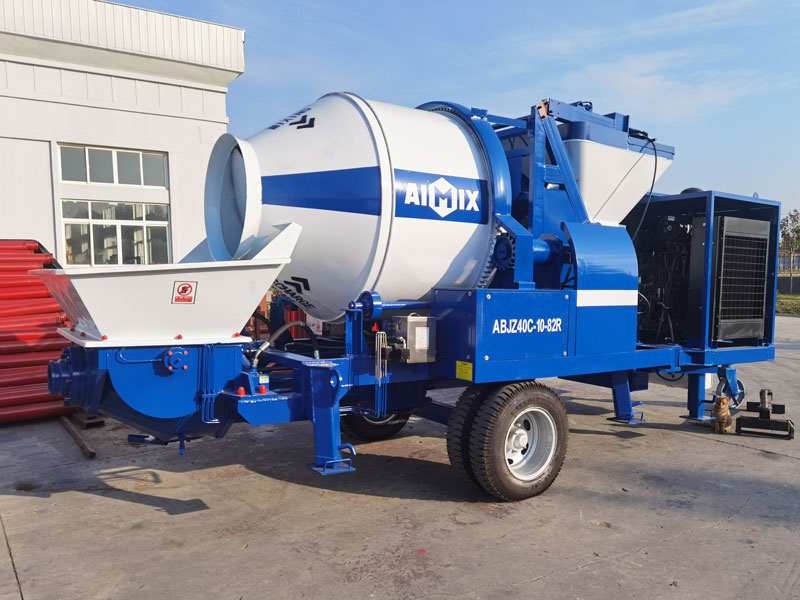 ABJZ40C small portable diesel mixer pump in the Philippines