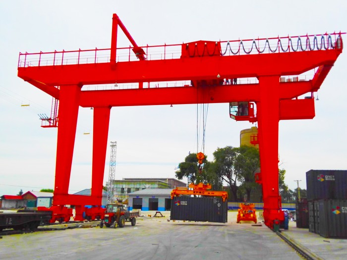 rail mounted crane