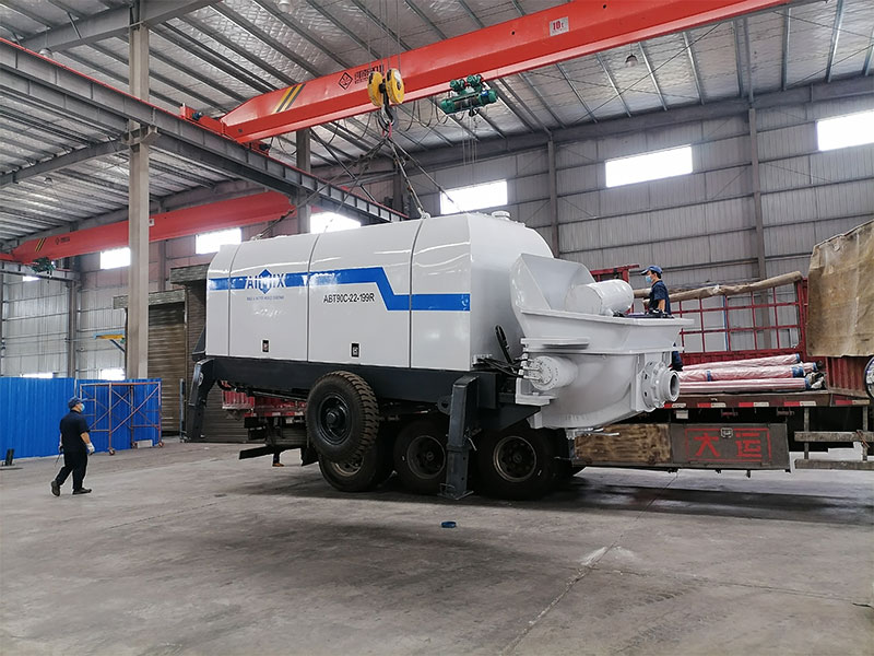 new concrete pump