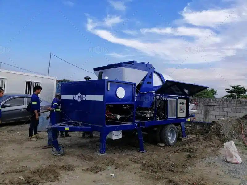 Concrete mixer Pump