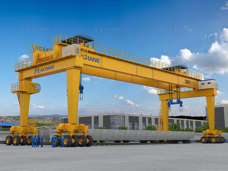 Straddle Carrier Crane