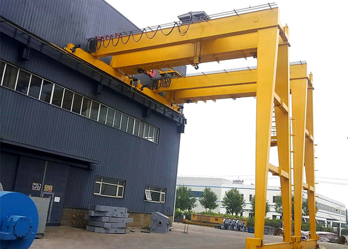 BMG16T Double GIrder Semi Gantry Crane