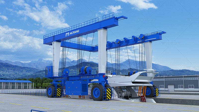 Mobile Boat Hoist