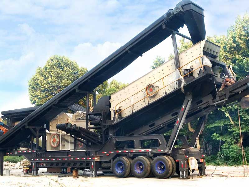 mobile portable stone crusher Indonesia