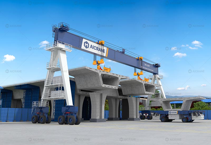 straddle carrier crane